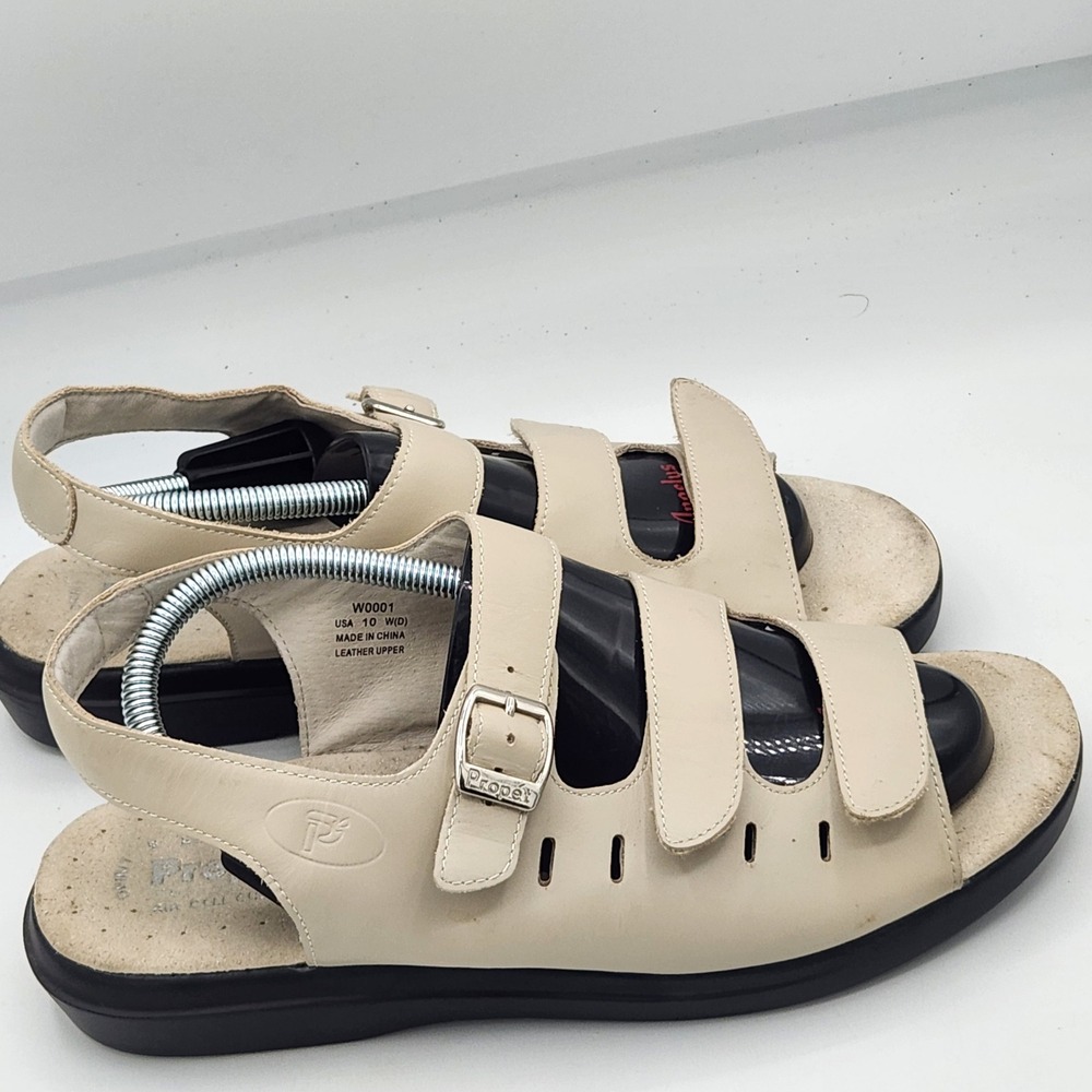 Propet W0001 Breeze Walker Adjustable Comfort Walking Sandals Womens US 10 W(D)‎